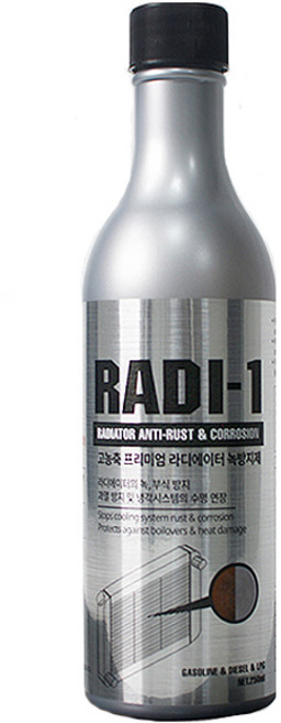 라디원 차량용 고농축 프리미엄 라디에이터 녹방지제, 250ml, 2개