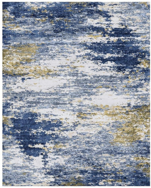 Lofus 8x10 Area Rug for Living Room Abstract Large Rugs with Non-Slip Backing Neutral Modern Wash