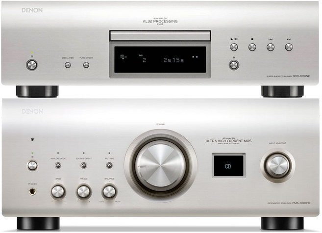 (DENON) PMA3000NE+DCD1700NE 하이파이패키지(실버), 단품