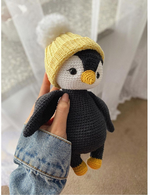 키트 가방 뜨개질 인형 완제품 DIY 코바늘인형뜨기 후드 손뜨