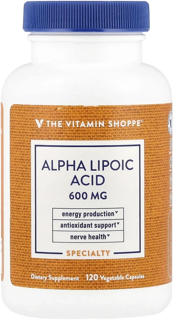 새해 첫좋은선물 The Vitamin Shoppe 알파리포산 600mg 베지 캡슐 120정 제대로 할인합니다, TheVitaminShoppe알파리포산600mg베지캡슐, 1개 - 쿠팡