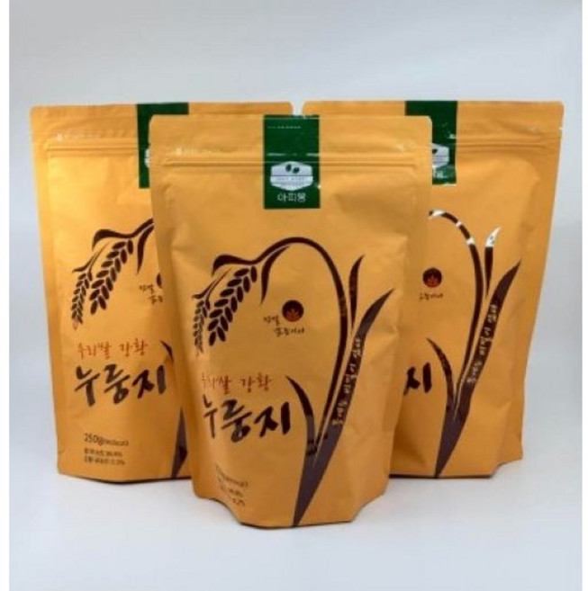 아띠몽 우리쌀강황 누룽지, 1개, 250g