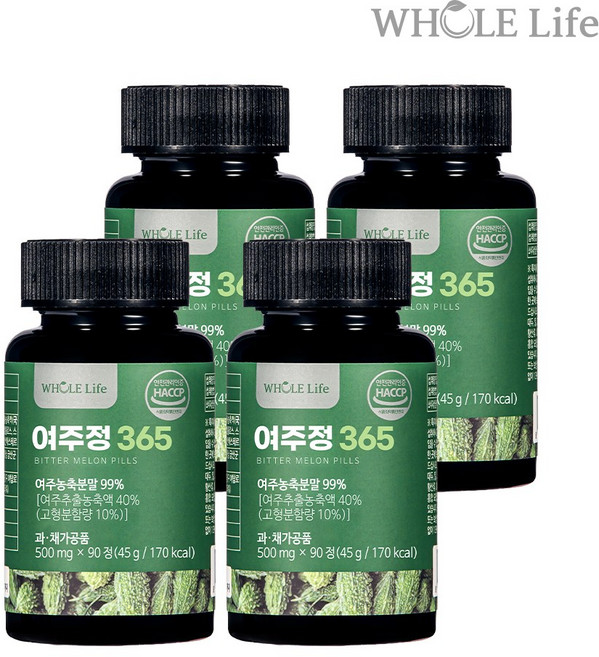 홀라이프 여주정 365 90정 x 4병(총 12개월분), 4개