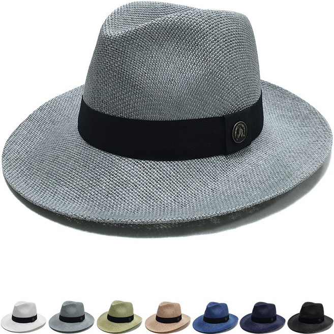 다이아몬드햇 어반 젠틀 넓은 챙 페도라 중절모 여름 여행 휴가 자외선차단 남자 여자 예쁜 모자-HAT-DH250416