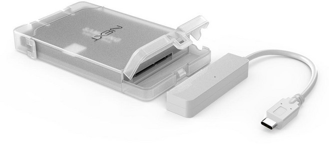 넥스트 넥스트 NEXT-405TC USB3.1 C타입 외장하드케이스 2.5인치 SSD HDD, 1개