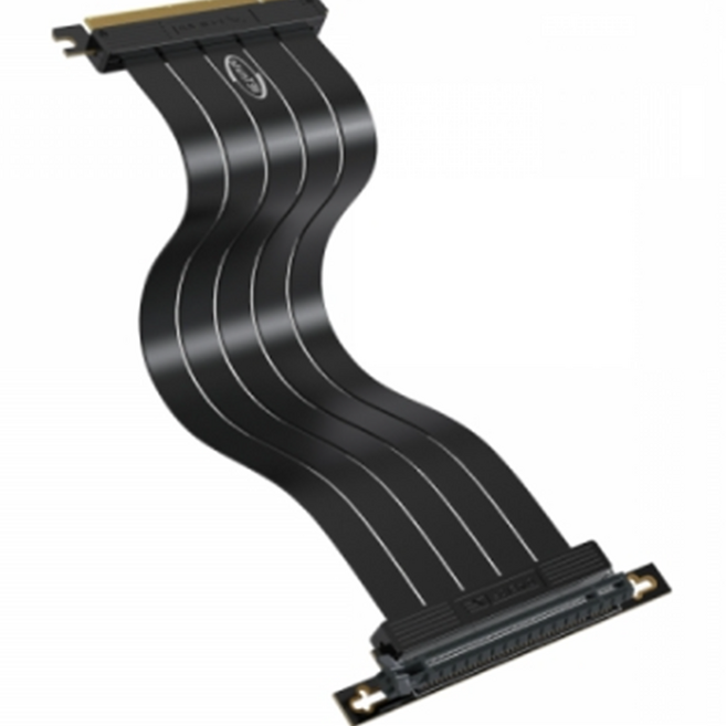 PCIE4.0연장케이블 꺾인 라이저선 확장 그래픽카드 GPU수직연결 90도 금도금 블랙, NM-DPC1721 블랙90도, 1개