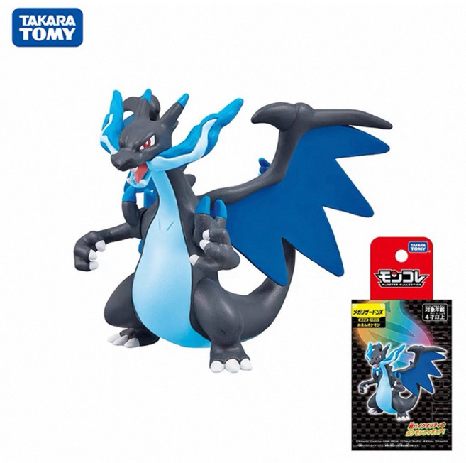 TOMY 寶可夢 ML-16 阿爾宙斯 公仔, 1個, 噴火龍xSP,原廠盒裝