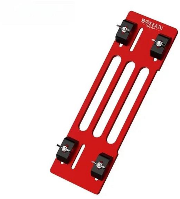 조정 가능한 원형 톱 가이드 휴대용 베이스 플레이트 대리석 기계 액세서리 정확한 절단에 필수적인 목공, 01 Aluminum alloy, 1개