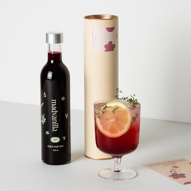 매드바닐라 패션 히비스커스 시럽, 1개, 300ml, 1개
