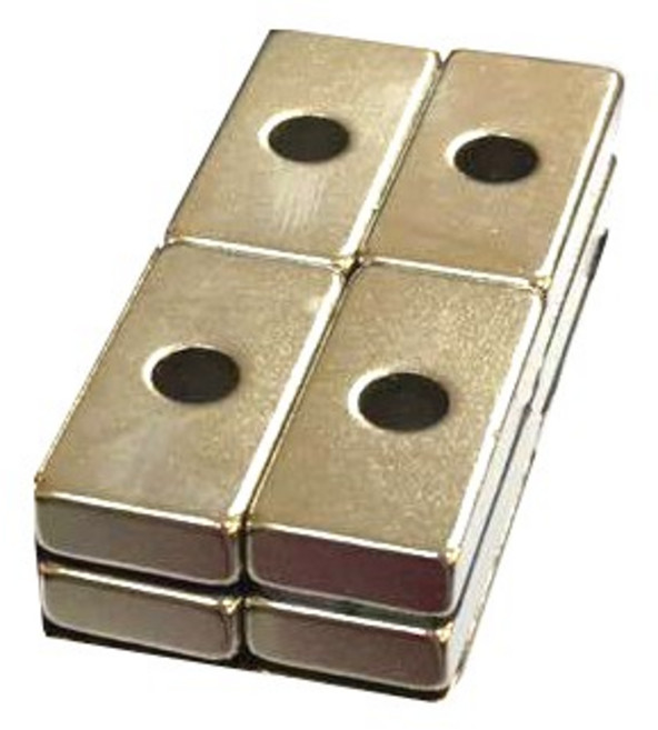 強力釹鐵錋方磁鐵 24*12*5mm M5, 詳見包裝