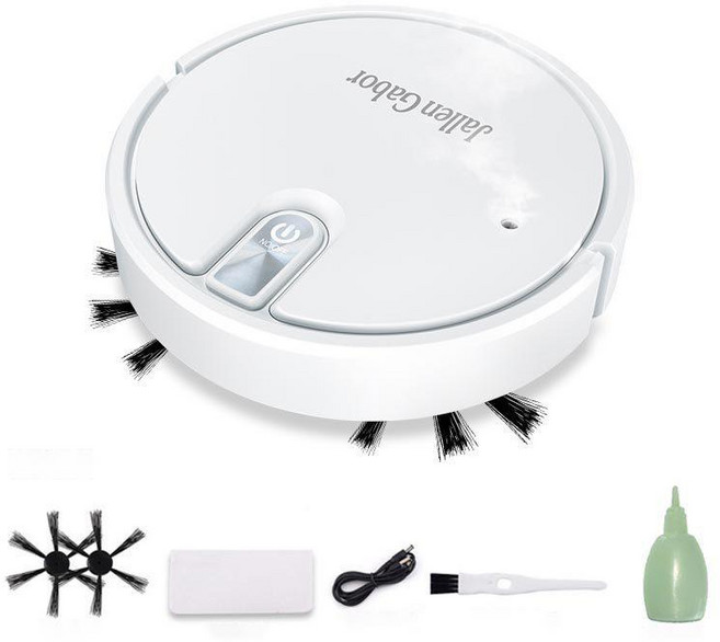 위금두 로봇청소기 스마트 쓰리인원 가정용 충전청소기, IS25A미스트 화이트