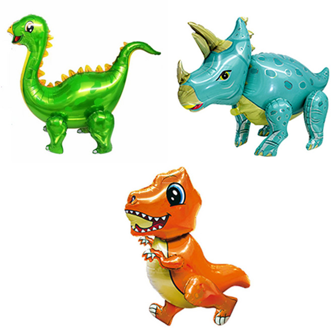 파티굿즈 테마 풍선 세트 바다 동물 우주 공룡 겨울 여름 자동차 중장비 데이지 가을, 94D공룡세트