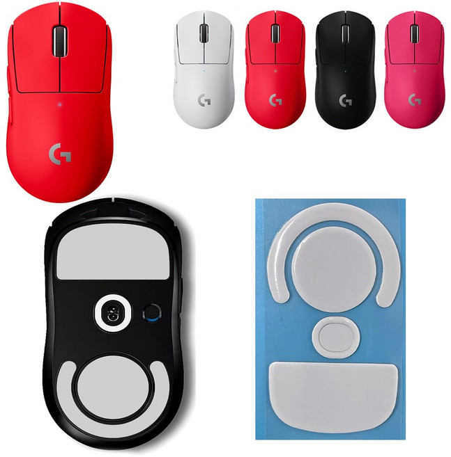 로지텍 지슈라1-G PRO X 슈퍼라이트1 마우스 전용 마우스피트-화이트버전, 로지텍 지슈라1-마우스피트-아이스화이트
