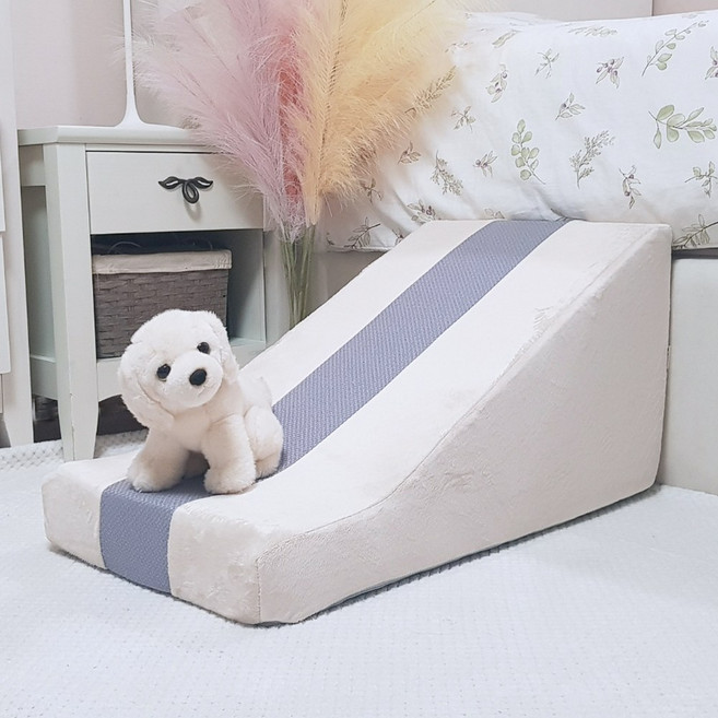 8 DECO 강아지계단 슬라이드형 알렉산더 시리즈, 알렉산더 2.0 패브릭 베이지, 1개