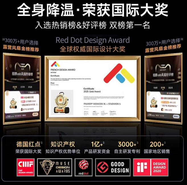 이동식 실외기없는 휴대용에어컨 휴대용 브리즐, A.  프랑스 디자인 금메달을 선택할 때 실수, A., 1개