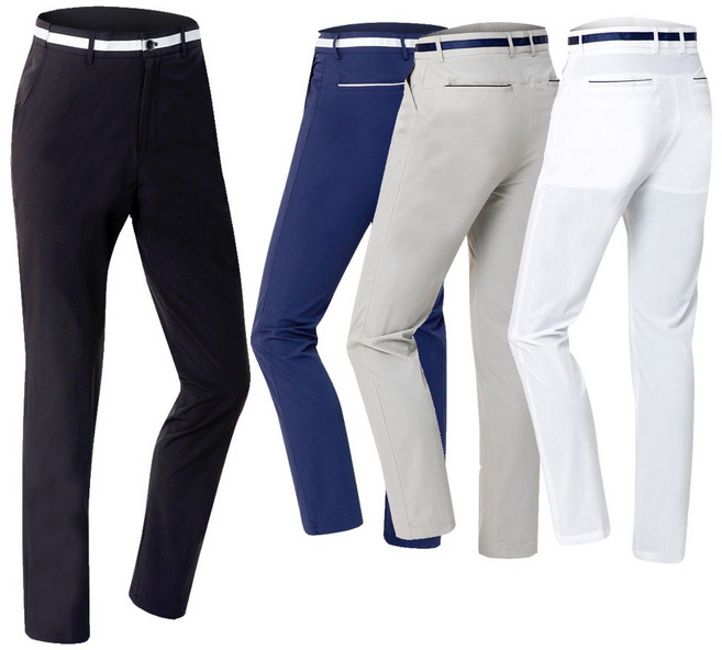 밴딩 남자 스판 여름 골프 바지 남성 팬츠