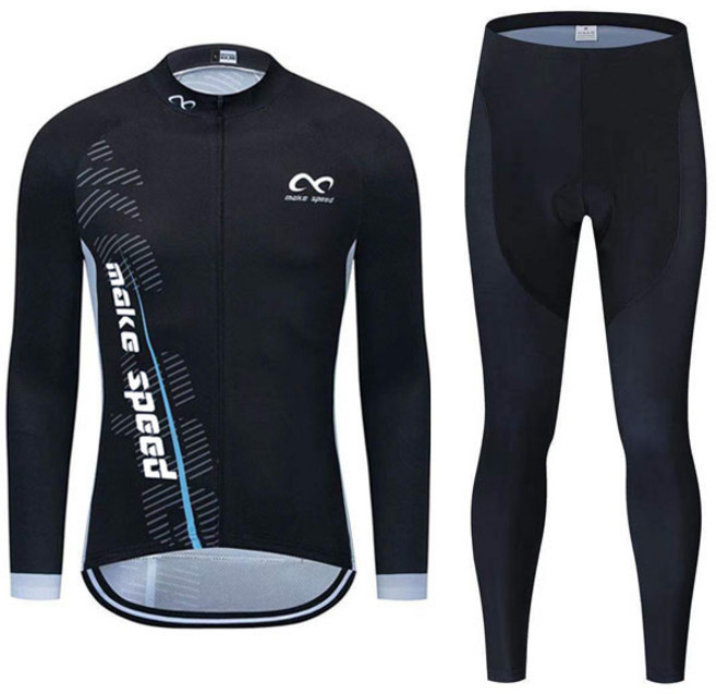 make speed 기모 방한 자전거의류 상하의세트