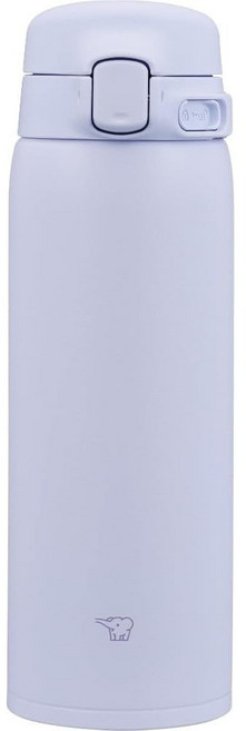 象印 SU-BA48/SM-WS48 不鏽鋼一體式中栓保溫杯 480ml, BA48日本限定色冰沁紫(可機洗), 1個