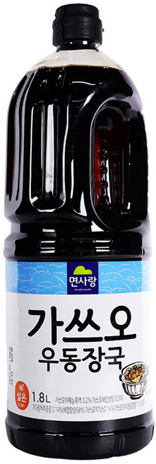 면사랑 가쓰오 우동장국 1.8L, 1개