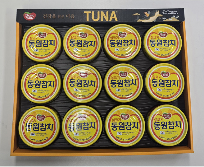 동원참치 T12호 선물세트 + 쇼핑백, 1개