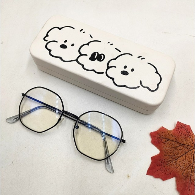 제퍼젠 귀여운 멍멍이 안경 케이스 썬그라스 케이스