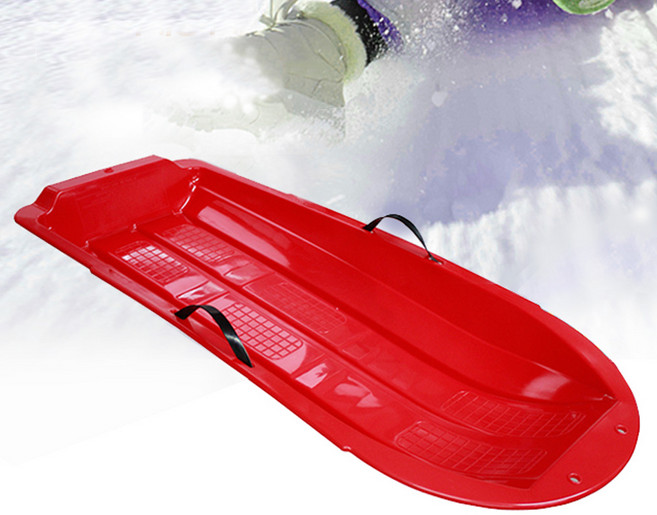 무/눈썰매/플라스틱썰매/적색/1-2인겸용/아동썰매, 1개