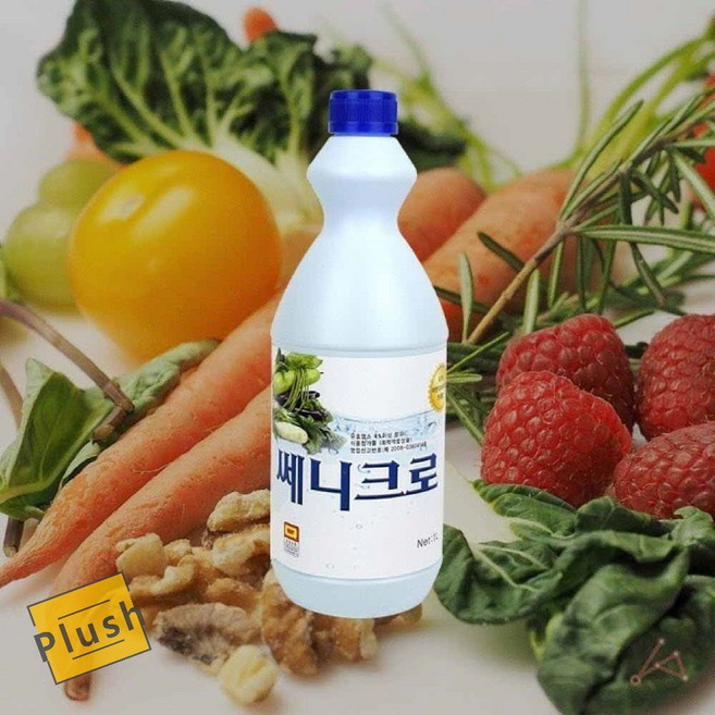 꾸미꾸미 쎄니크로 1L 과일세정제