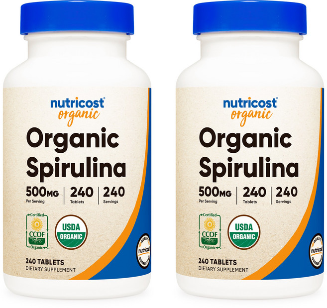 뉴트리코스트 스피룰리나 500mg 240정, 2개