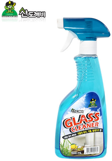 산도깨비 유리클리너, 600ml, 1개