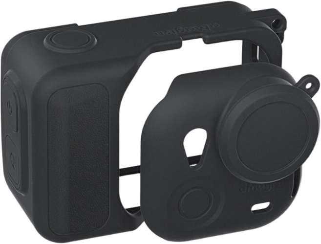 BYJ 인스타360 GO Ultra 고울트라 풀커버 실리콘 케이스, 1개, 블랙