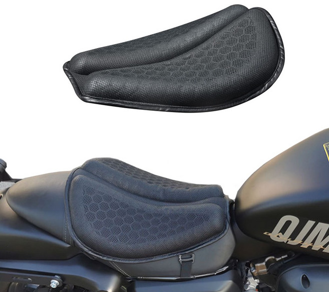 킹콩 3D 메쉬 허리충격 완화 오토바이 방석, 2개, 1개