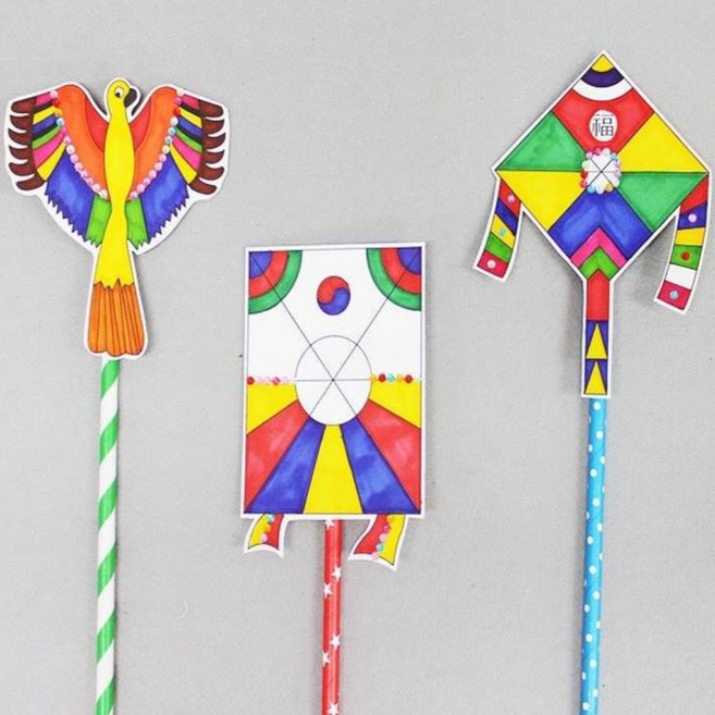 슝슝 연날리기놀이(4인용)만들기 미술키트