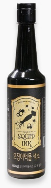 3991. 대두식품 오징어먹물색소 600g (먹물색소 오징어먹물), 1개