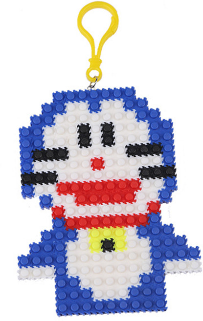 디폼블럭8mm 캐릭터총집합, A15_8mm_웃는파란고양이, 1개