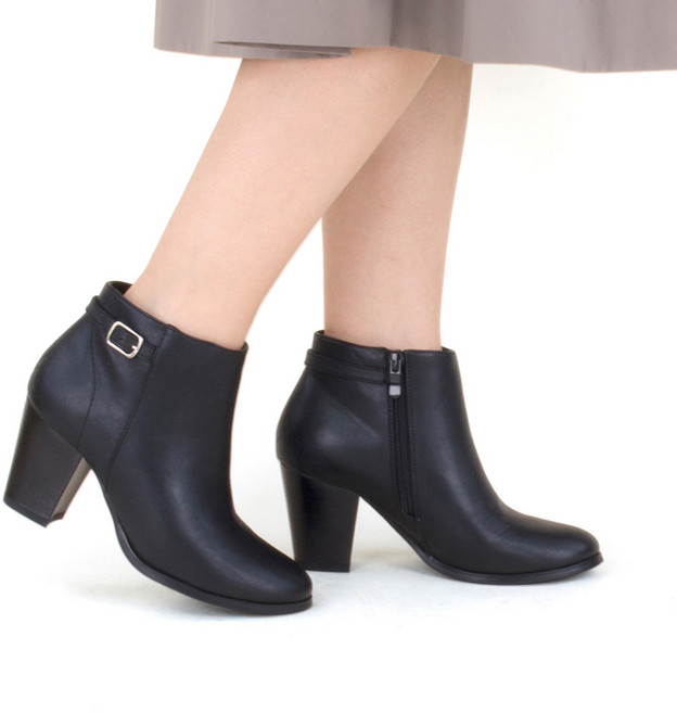 바니플랫 Banyflat 여성 웨스티 힐 앵클 부츠