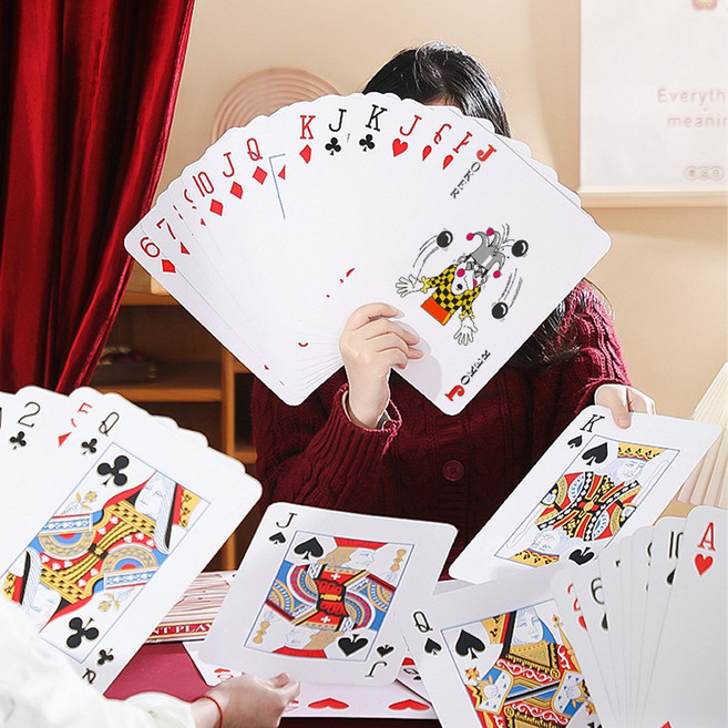 청년토이 대형 포커카드 원카드 마술용품, 단품