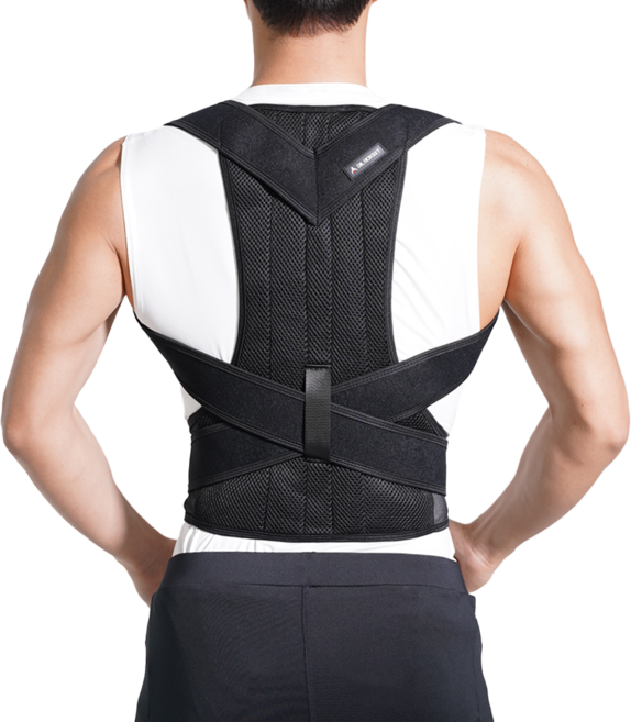 정직한닥터 약국입점 바른 자세 밴드 어깨 숄더 남녀공용, 1개