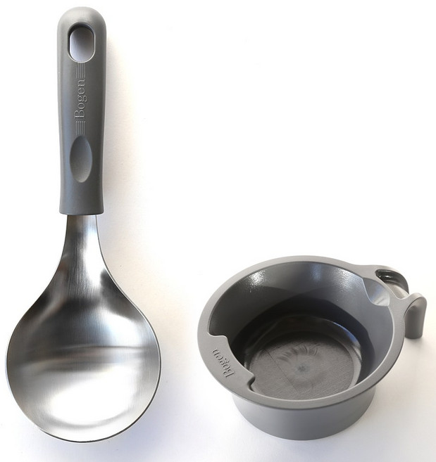 디온 보겐 국산 스텐304 멀티스푼 미니국자 서빙스푼, 1개, 차콜