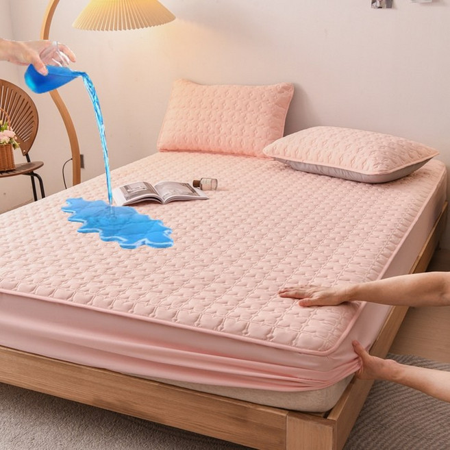 방수 누빔 매트리스 커버 침대커버사계절 공용