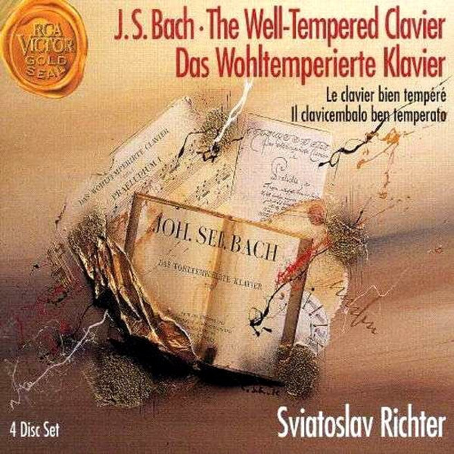 (수입4CD) Sviatoslav Richter - Bach : Well-Tempered Clavier (바흐 : 평균율 클라비어곡집), 단품