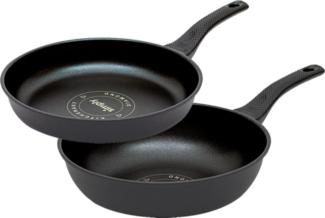 키친아트 1+1 블랙 프라이팬 궁중팬 그릴팬 파티웍 사이즈별 10종 골라담기 (20cm-30cm), 1개, 13. 블랙팬 28cm, 17. 블랙웍 28cm, 키친아트 블랙 1+1