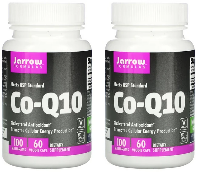 자로우 코엔자임Q10 코큐텐 100mg 60정 베지캡슐 X 2통, 1개 - 쿠팡