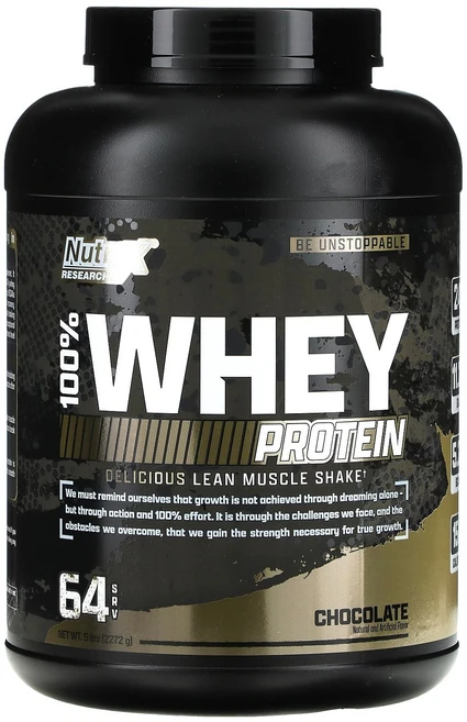 누트렉스 리서치 Nutrex Research 100% Premium Whey Protein Chocolate 5 lb 2 272 g, 2.272kg - 쿠팡
