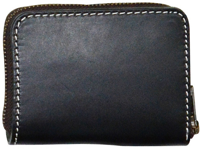 真皮植鞣革手工短夾 方包 牛皮 送禮 男用 女用