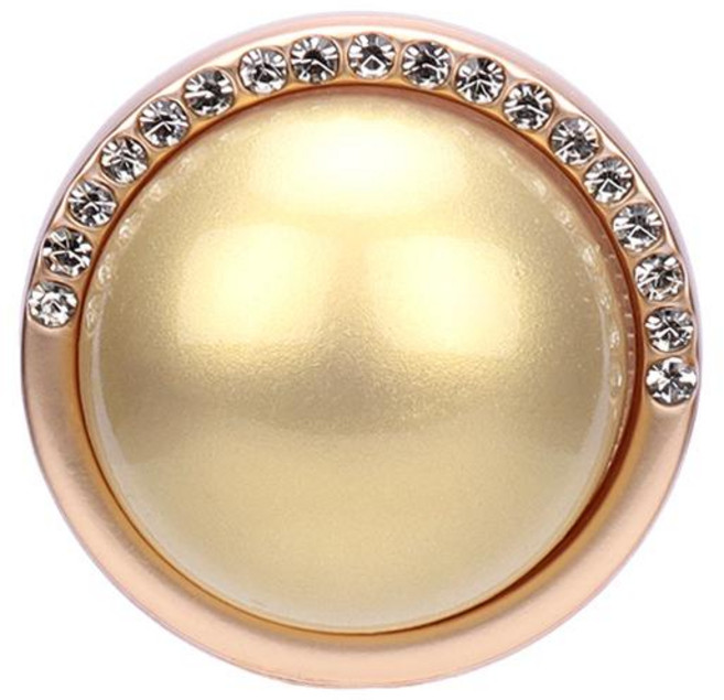 금장단추 진주 수입단추 명품 트위드 자켓 코트 정장 모피, 옐로우