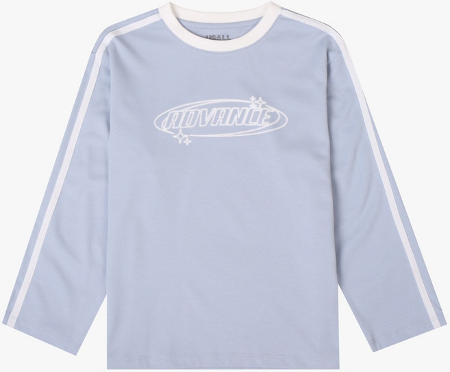 유솔_@주니어@긴팔티셔츠 50%~70%할인!!!@오버핏@25년 봄신상!!_GIRS 테이핑오버핏티셔츠 ULLA25S05_NC대전유성점