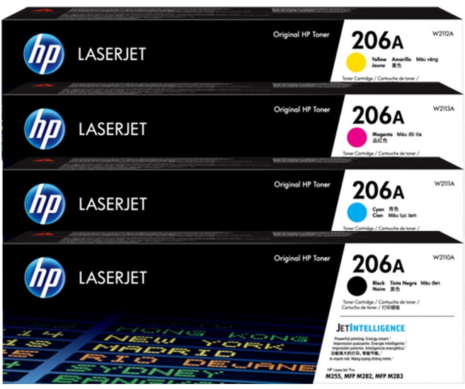 HP 206A W2110A W2111A W2112A W2113A 原廠碳粉匣, 1個