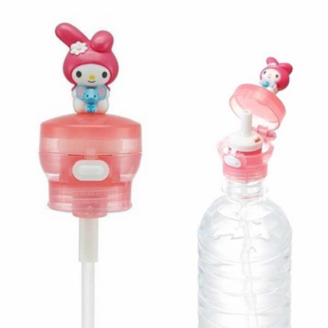 디즈니 캐릭터 빨대캡 빨대마개 스트로우캡 (미키마우스 미니마우스 헬로키티 미니언즈), 헬로키티(케이스있음), 1개