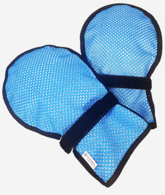 파인다즈 치매장갑 손 억제대 메쉬 통기성 손싸개, 1세트