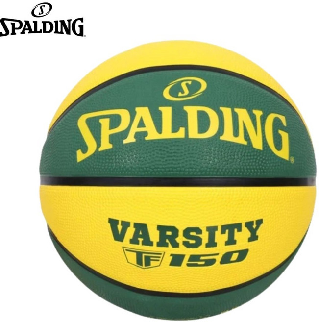 斯伯丁 Varsity F150 橡膠籃球, 1個